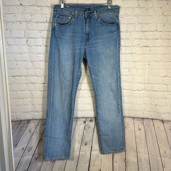 Levi’s Men’s 505 Premium San Francisco Straight Jeans size 34x34 - Picture 1 of 12